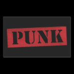 Punk Stencil -  Red/Black stickers