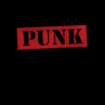 Punk Stencil -  Red/Black t-shirts