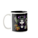 Punk Tattooed Fairy Fantasy Mug by mykajelina Punk Tattooed Fairy Fantasy Mug