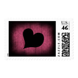 Punk Valentine heart Postage Stamps