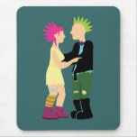Punk Wedding Mouse Pads