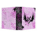 Punk Wing Heart Binder