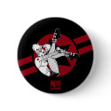 Punkrock Girl Button