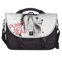 punks not dead commuterbag