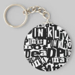 Punk's Not Dead keychains