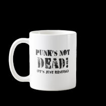 Punks Not Dead! mugs