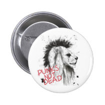 Punks not dead buttons
