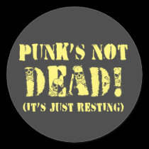 Punks Not Dead! stickers