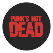 Punks Not Dead stickers