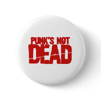 Punk's Not Dead - Video Game Gamer Gaming Button