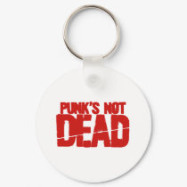 Punk's Not Dead - Video Game Gamer Gaming keychains by CasuallyHardcore Punk's Not Dead - Video Game Gamer Gaming keychains