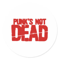 Punk's Not Dead - Video Game Gamer Gaming Stickers