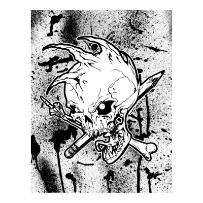 Punkskull Poster by LuvataciousSkull