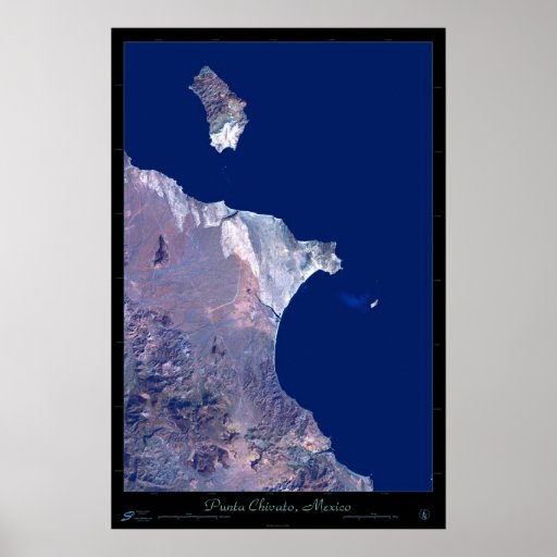 Punta Chivato, Baja California satellite poster