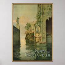 Punta di Balbianello Lago di Como Poster