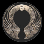 Punto Omega - Logo Round Sticker