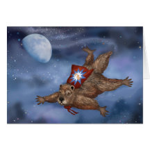 Punxsutawney Phil, Rodent Superhero Card