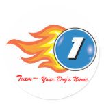 Pup Cup Classic_Team "Your Dog's Name" stickers