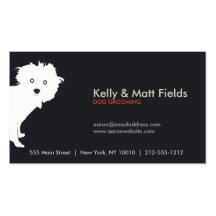 PUP (dark) Business Card