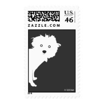 PUP gray postage stamps by 1201am PUP gray postage stamps