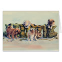 PUP IN BOOTS by SHARON SHARPE cards