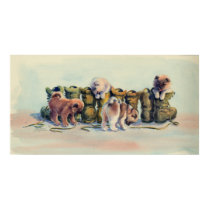 PUP in BOOTS by SHARON SHARPE posters by sharonsharpe PUP in BOOTS by SHARON SHARPE posters