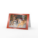 Pup Merry Christmas Greeting Card by LuraDee Pup Merry Christmas Greeting Card