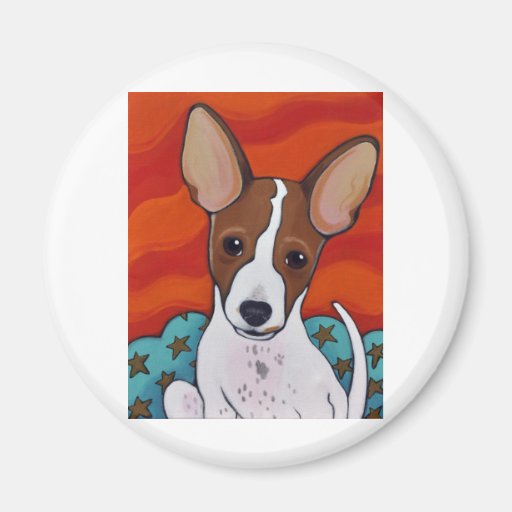 Pup Refrigerator Magnets