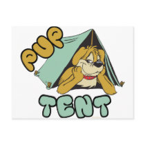 Pup Tent Camping postcards by TentsNTrees Pup Tent Camping postcards