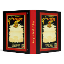 Puppet Circus 3 Ring Binders