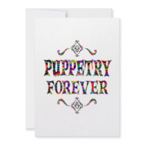 Puppetry Forever Personalized Invitation