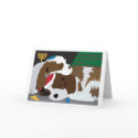 Puppies Holiday Card
