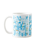Puppies in Blue Mugs Puppies in Blue Mugs