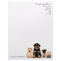 Puppies Letterhead by ritmoboxer Puppies Letterhead