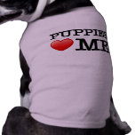 Puppies loves me dog tshirt