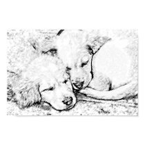 Puppies Sketch posters by rscott1231 Puppies Sketch posters