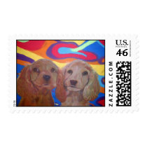Puppies Stamps by FunkyManatee Puppies Stamps