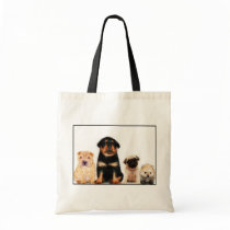 Puppies tote bag by ritmoboxer Puppies tote bag