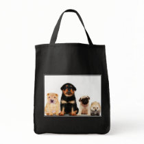 Puppies tote bag