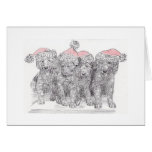Puppies with Hats Card