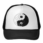 Puppy and Kitten Ying Yang Mesh Hat