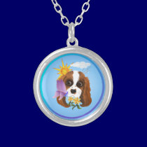 Puppy and Nature Necklace necklaces