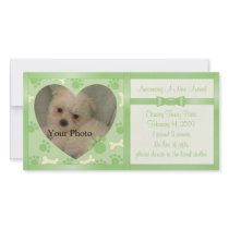 Puppy Announcement Photo Cards