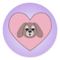 Puppy Appointment Reminder Female Sticker