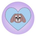 Puppy Appointment Reminder Male Sticker