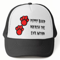 PUPPY BLOOD HAT