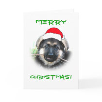 Puppy Christmas Card