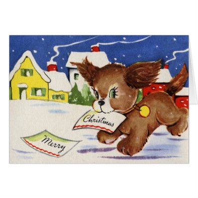 Puppy Christmas Cards