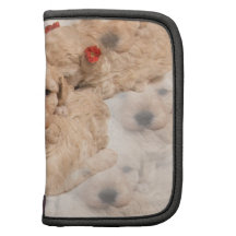Puppy Collage Wallet Folio Planners