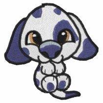 Puppy Dalmatian Embroidered Shirt embroidered shirts by MenagerieMayhem Puppy Dalmatian Embroidered Shirt embroidered shirts